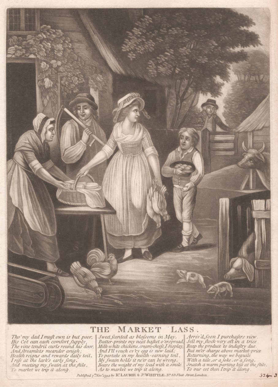A Market Lass alkotó: Unknown artist