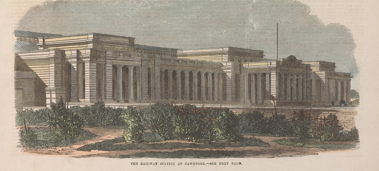 A Cawnpore-i pályaudvar alkotó: Unknown artist