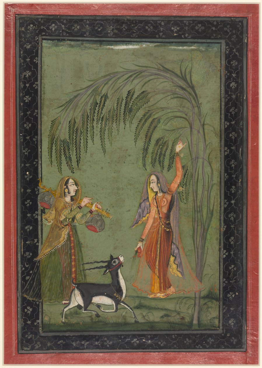 Todi Ragini, egy Ragamala sorozatból alkotó: Unknown artist