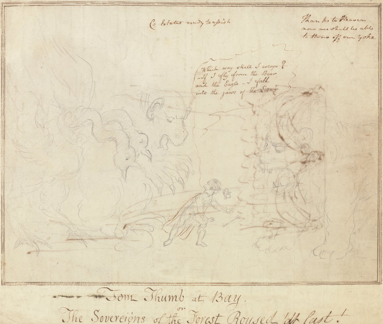 Tom Thumb a Bay-ben alkotó: Unknown artist