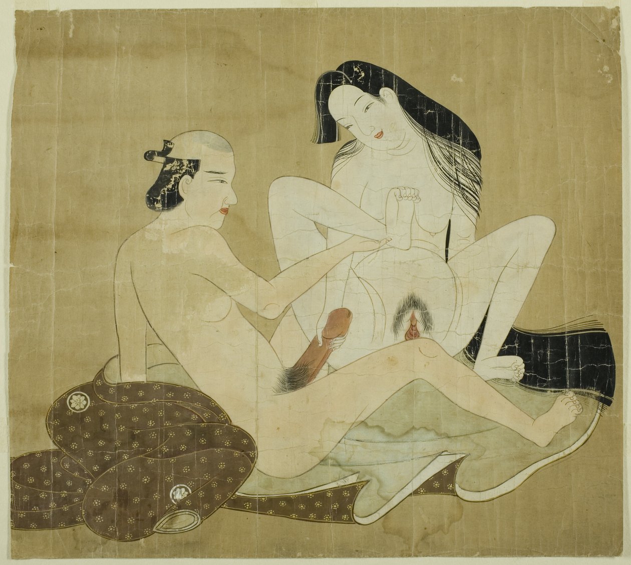 Két szerető alkotó: Unknown artist