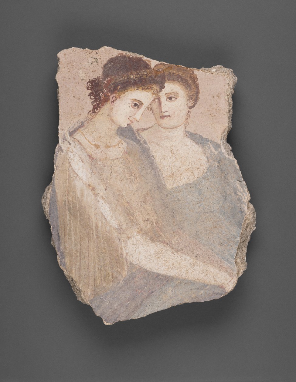 Faltöredék két nővel alkotó: Unknown artist