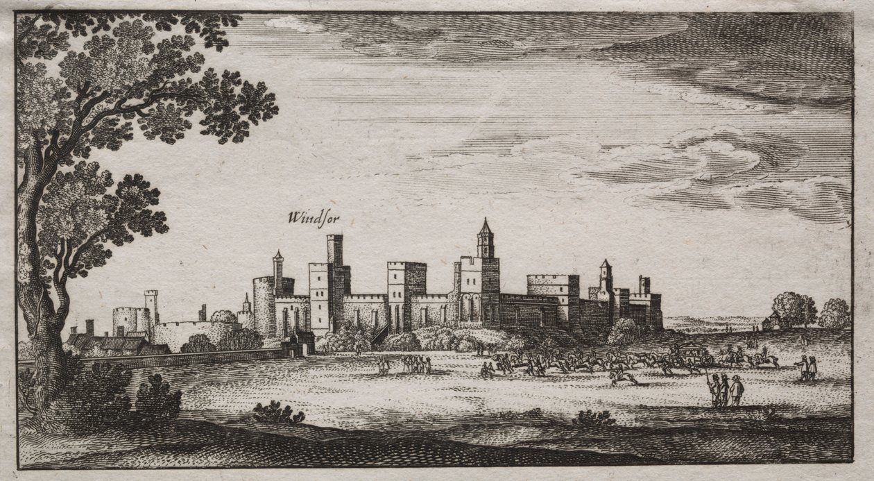 Windsori kastély délkeletről alkotó: Unknown artist