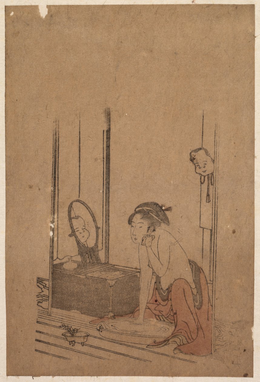 Nő fürdése alkotó: Unknown artist