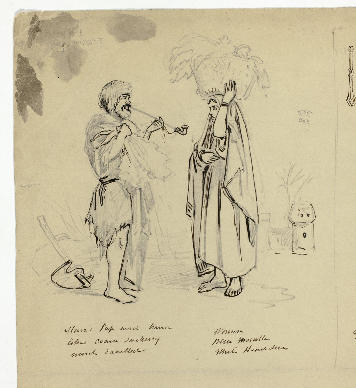Nő és Koldus alkotó: Unknown artist