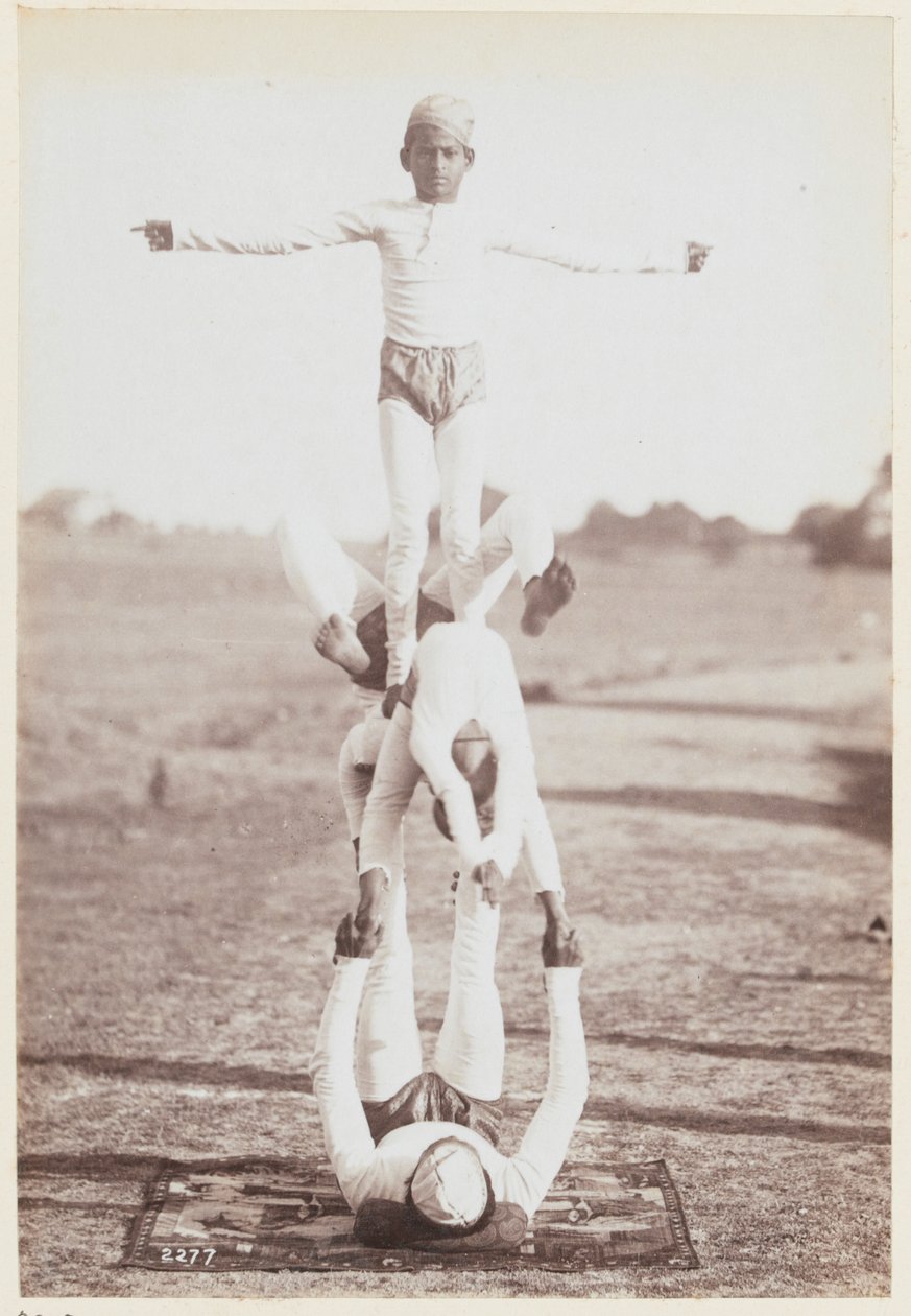 Torna a gyakorlatok táborában, Delhiben alkotó: Unknown photographer