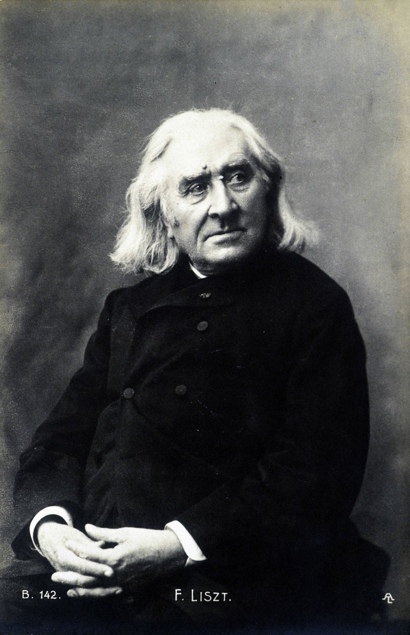 Liszt Ferenc portréja. alkotó: Unknown photographer