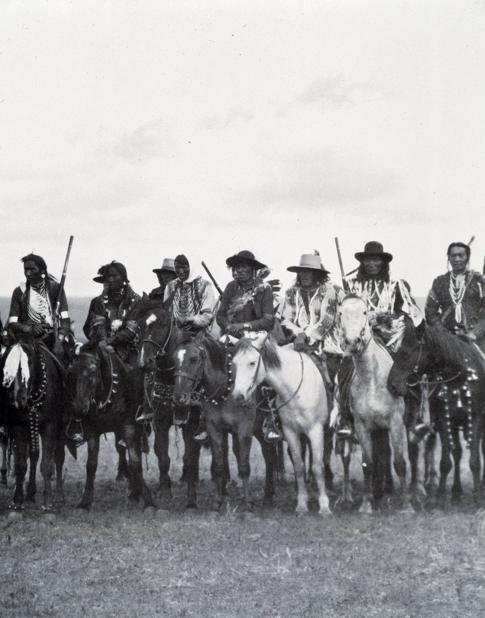 Prairie Indians, Kanada, 19. század vége. alkotó: Unknown photographer