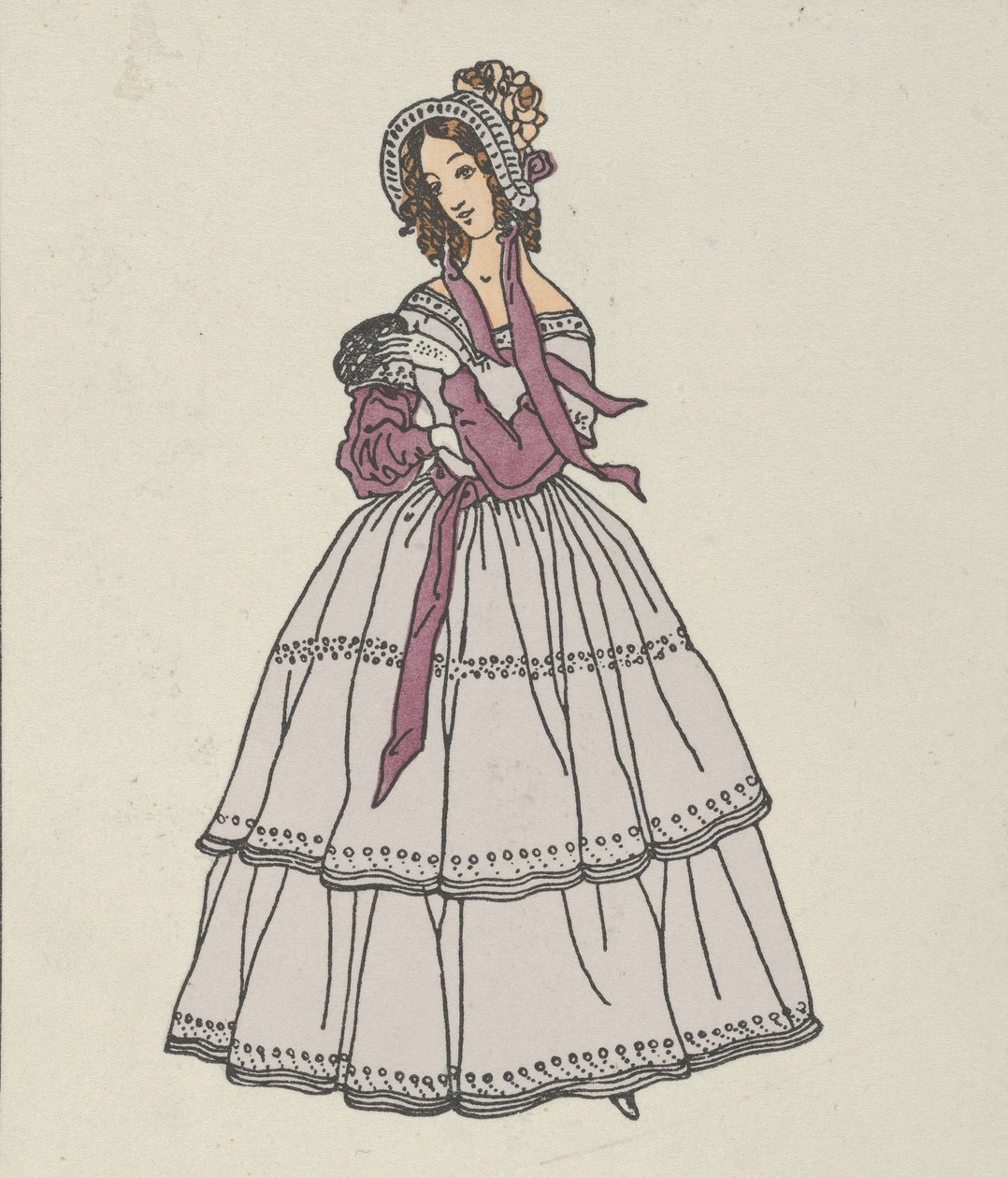 Biedermeier divat, 1908. alkotó: Urban Janke