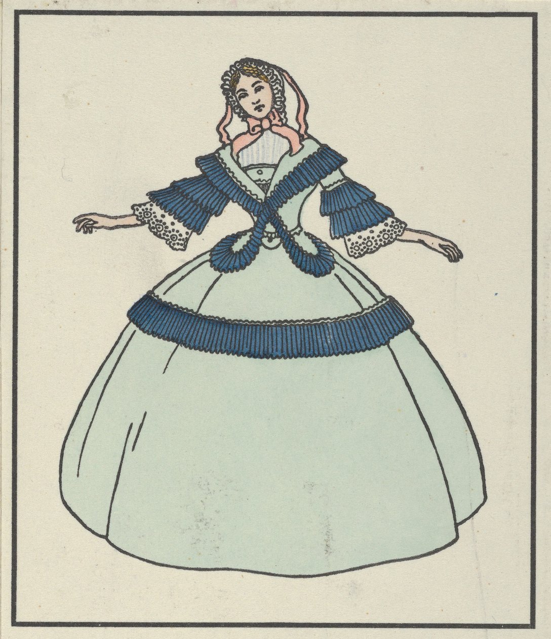 Biedermeier divat, 1908. alkotó: Urban Janke