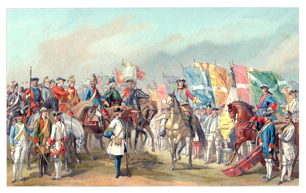 A francia hadsereg jelmezei, 1885. alkotó: Urrabieta