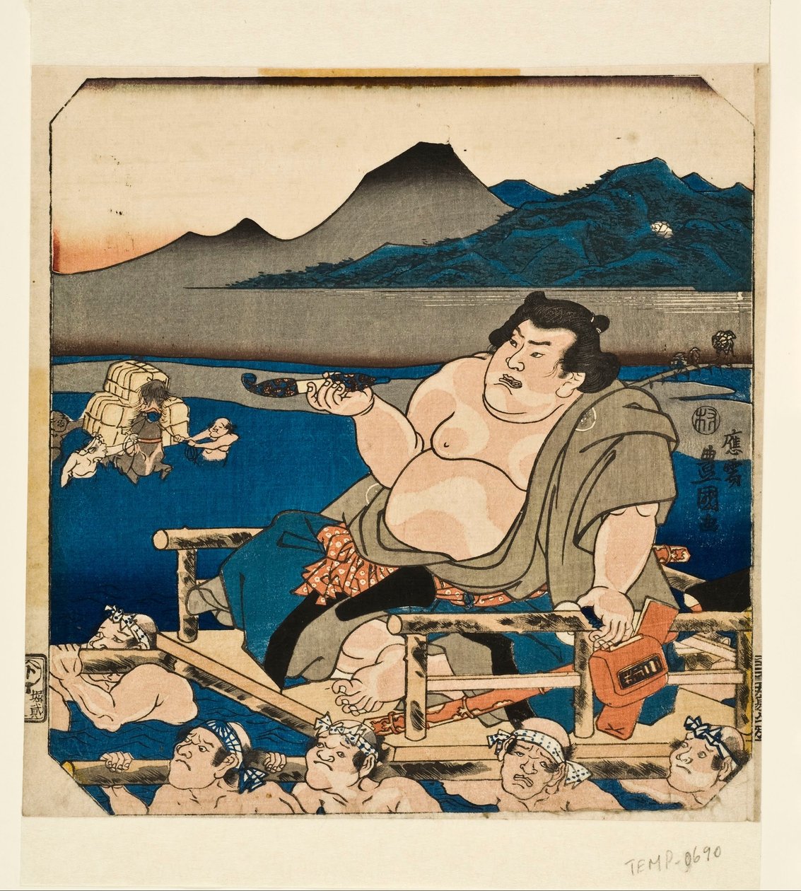 Fametszet alkotó: Utagawa Kunisada