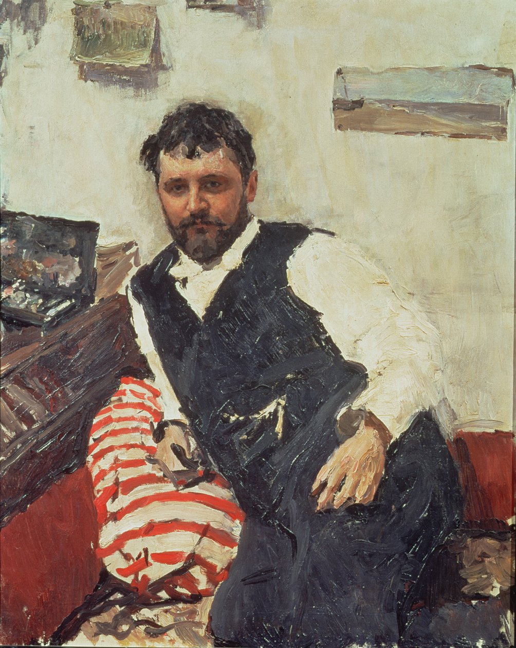 Konstantin Korovin (1861-1939) portréja, 1891 alkotó: Valentin Aleksandrovich Serov