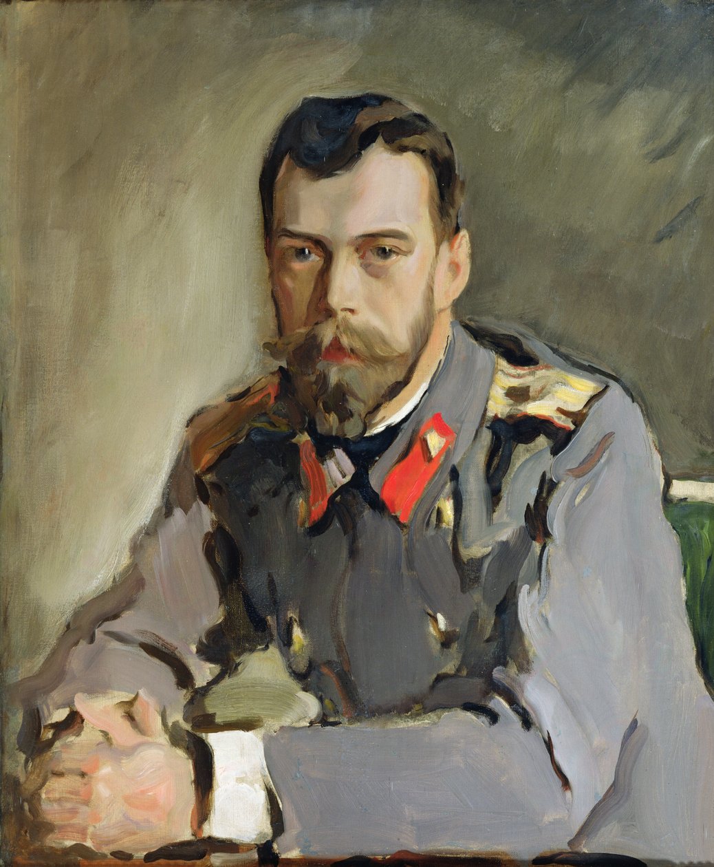 Miklós portréja, 1900 alkotó: Valentin Aleksandrovich Serov