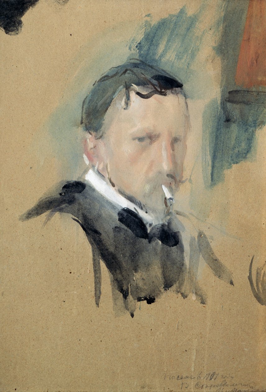 Önarckép, 1901 alkotó: Valentin Aleksandrovich Serov