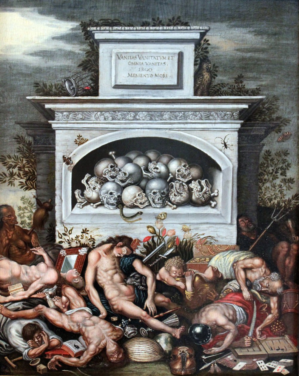 Vanitas allegória alkotó: Valentin Wagner