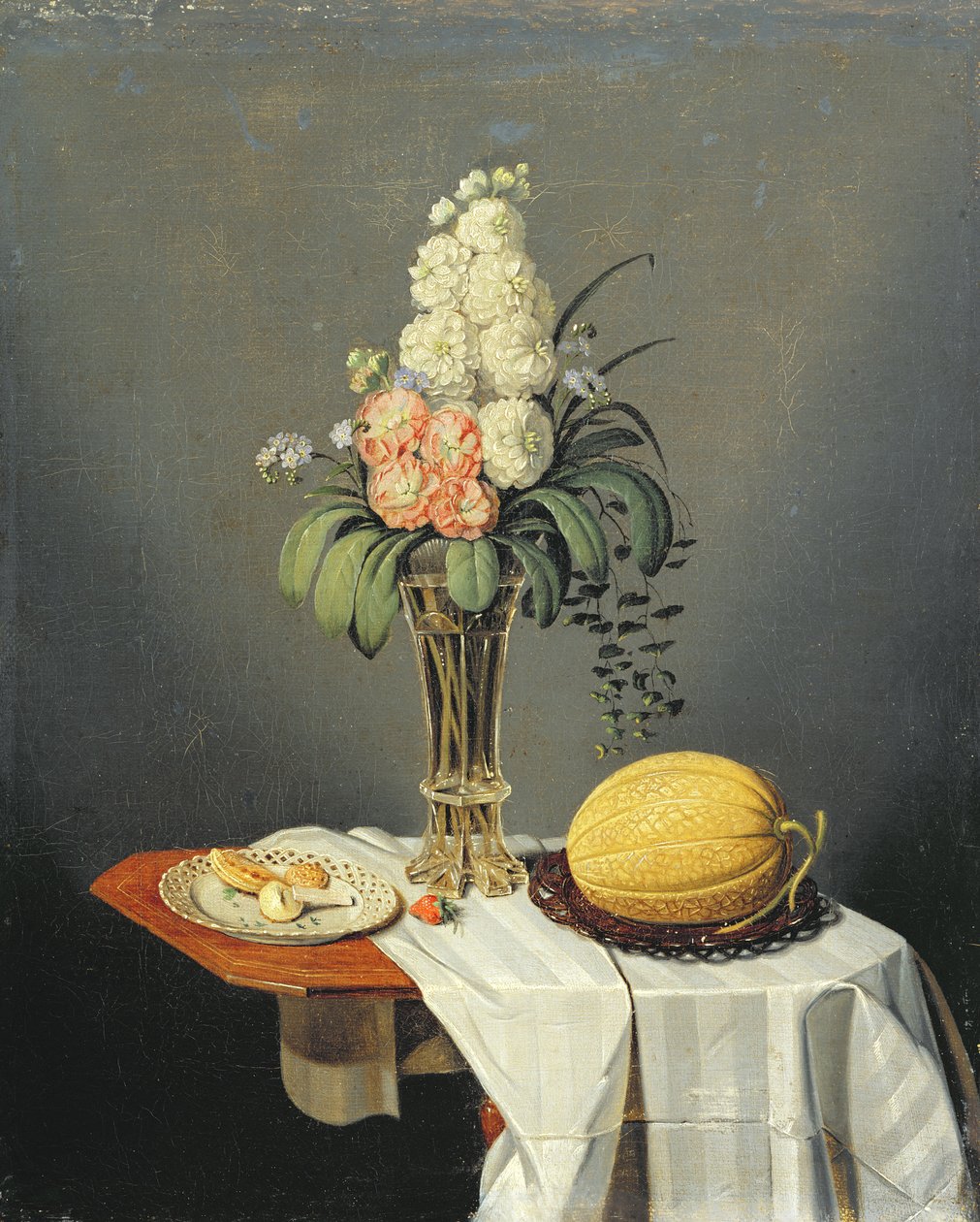 Csendélet, 1843 alkotó: Valentin Wassner