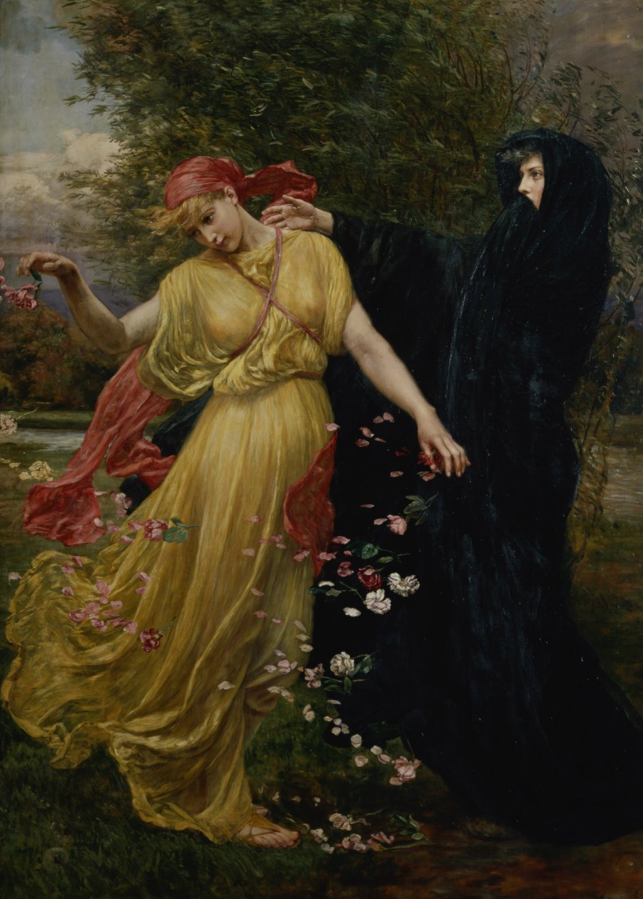 A tél első érintésekor a nyár elmúlik alkotó: Valentine Cameron Prinsep