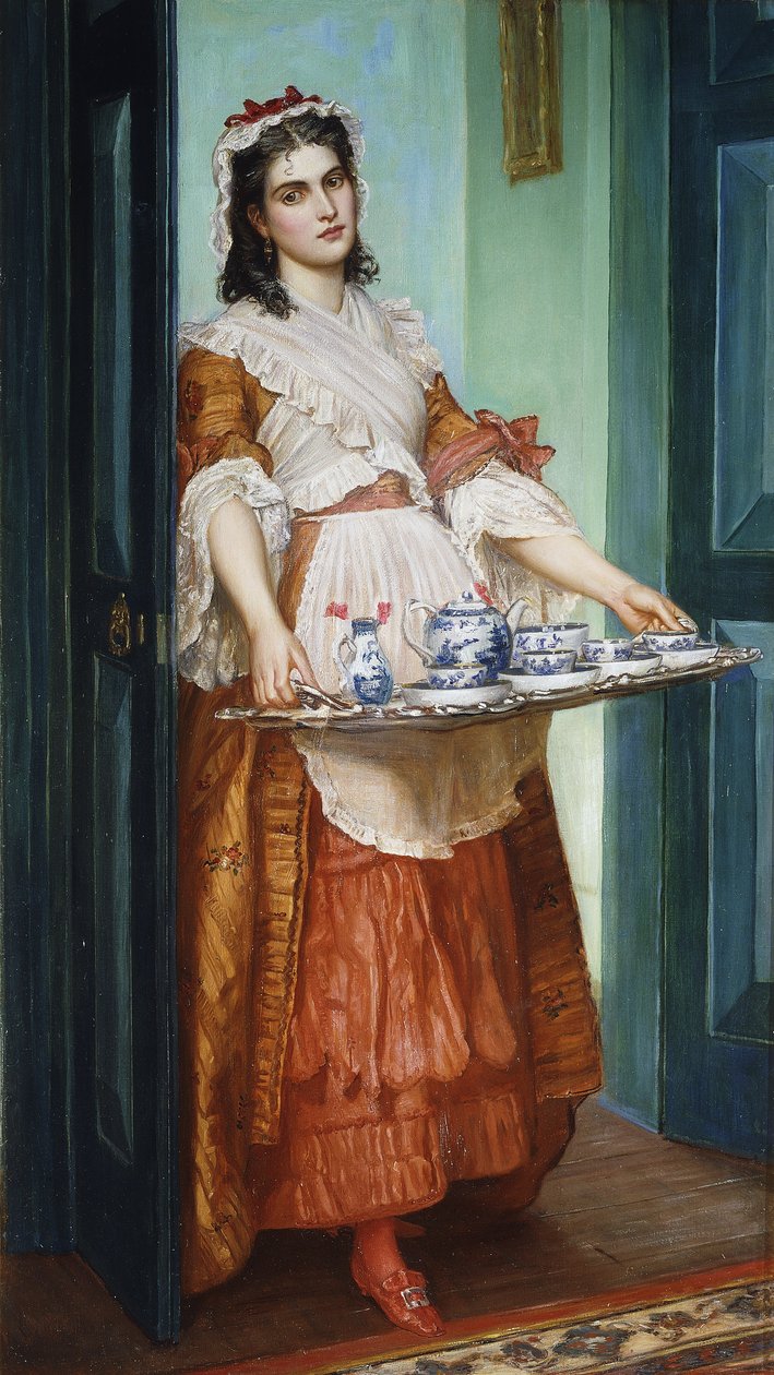A tea tea, alkotó: Valentine Cameron Prinsep
