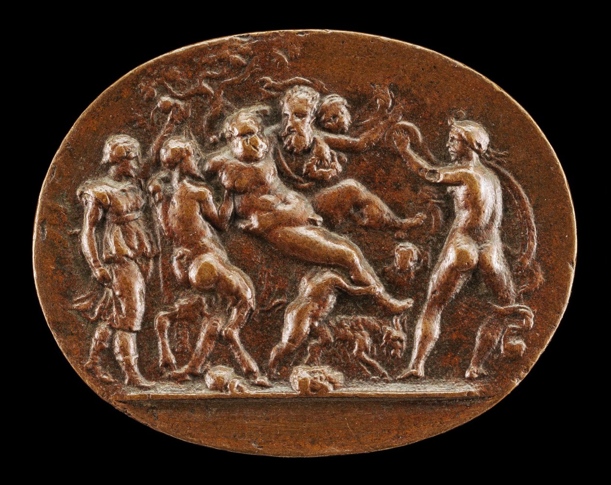Silenus diadala. alkotó: Valerio Belli