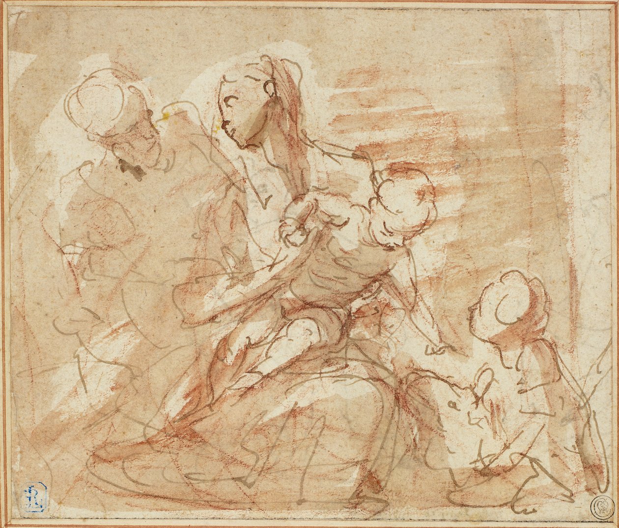 Holy Family with the Infant Saint John   1278328   hu       hungarian Successfully Translated  Original: View of the Rokugo River Crossing at the Kawasaki Station (Kawasaki-juku Rokugo kawa watashi no zu), from the series "Tokaido Road (Tokaido)" Translat: alkotó: Valerio Castello
