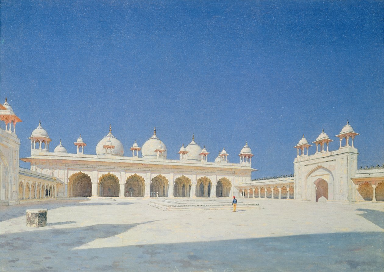 Moti Masjid, Agra, 1874-76 alkotó: Vasili Vasilievich Vereshchagin