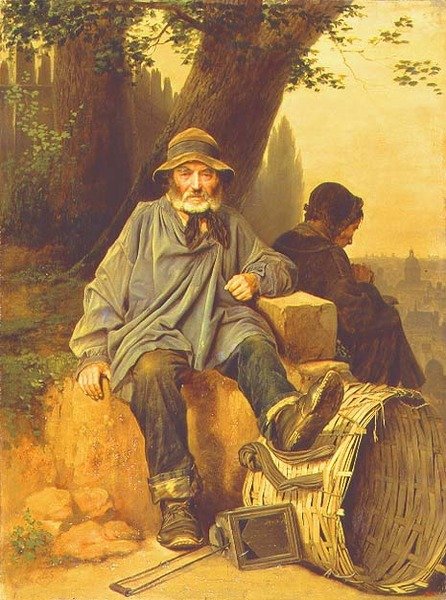 A párizsi rongyos-csontos ember alkotó: Vasili Grigorevich Perov