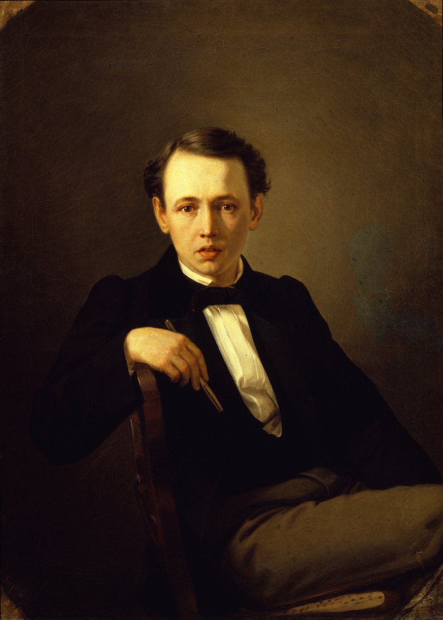 Önarckép, 1851 alkotó: Vasili Grigorevich Perov