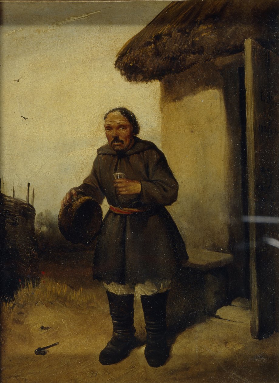 A kocsmában, 1836-1837 alkotó: Vasili Ivanovich Shternberg