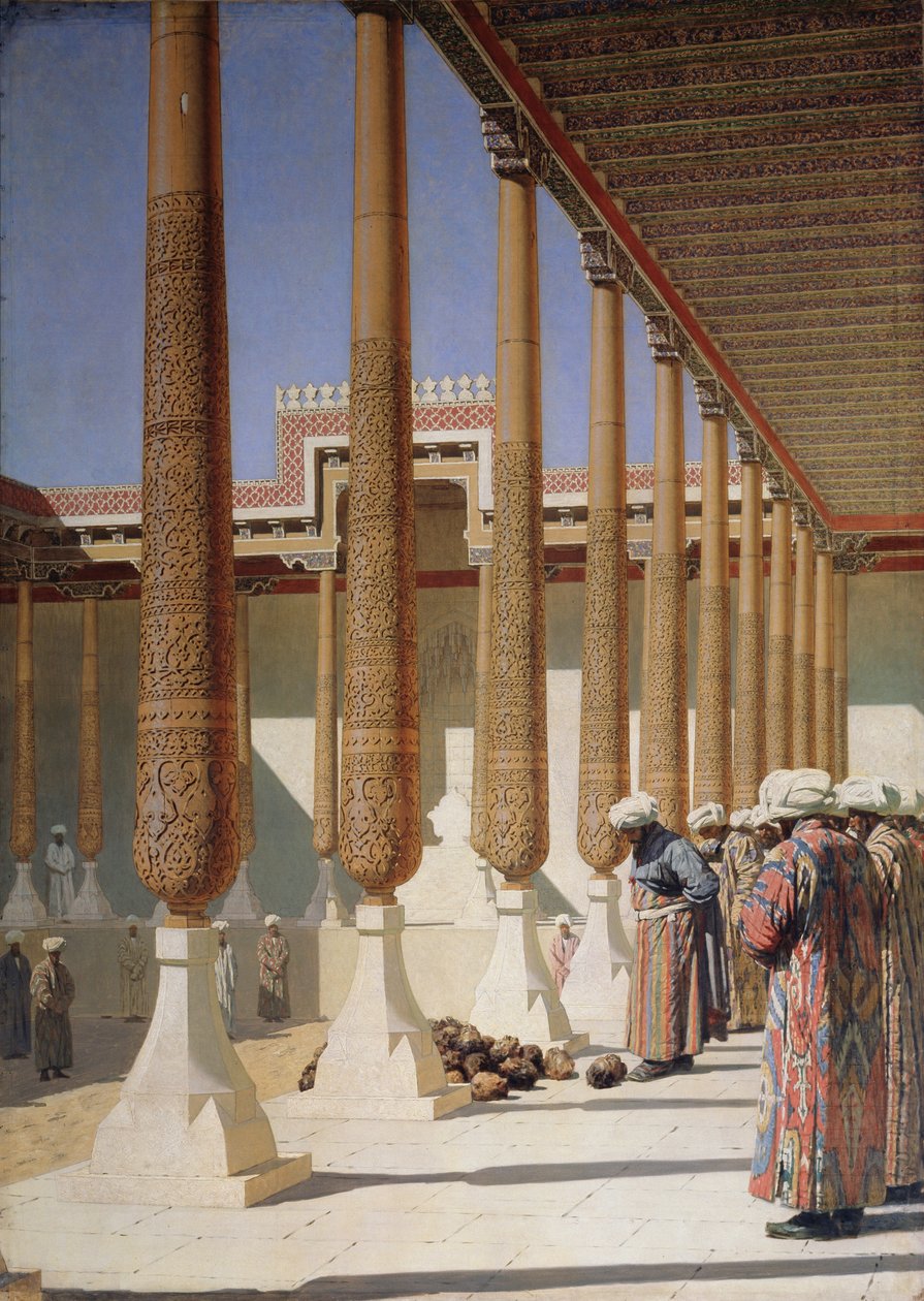 Trófeák kiállítása, 1871-1872 alkotó: Vasili Vasilievich Vereshchagin