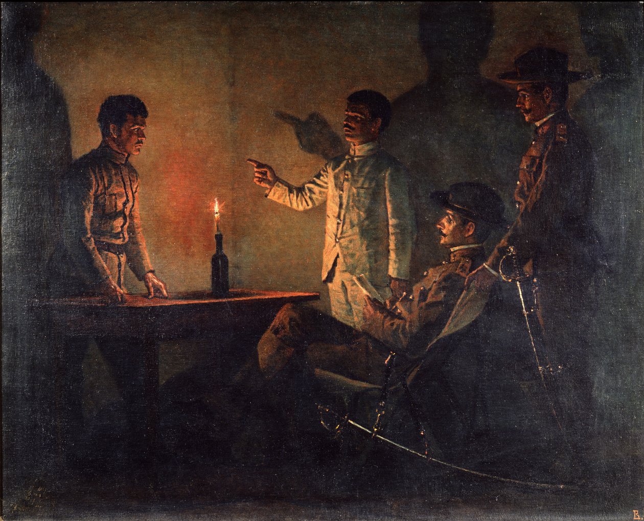 Egy sivatagi kihallgatása, 1901-1902 körül alkotó: Vasili Vasilievich Vereshchagin