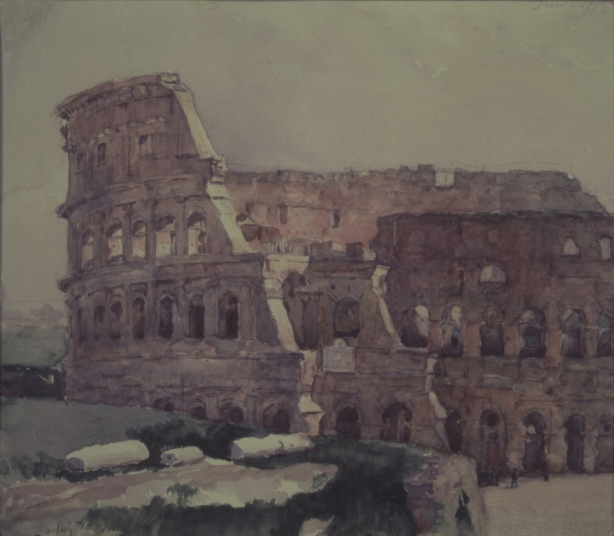 A Colosseum Rómában alkotó: Vasilij Ivanovic Surikov