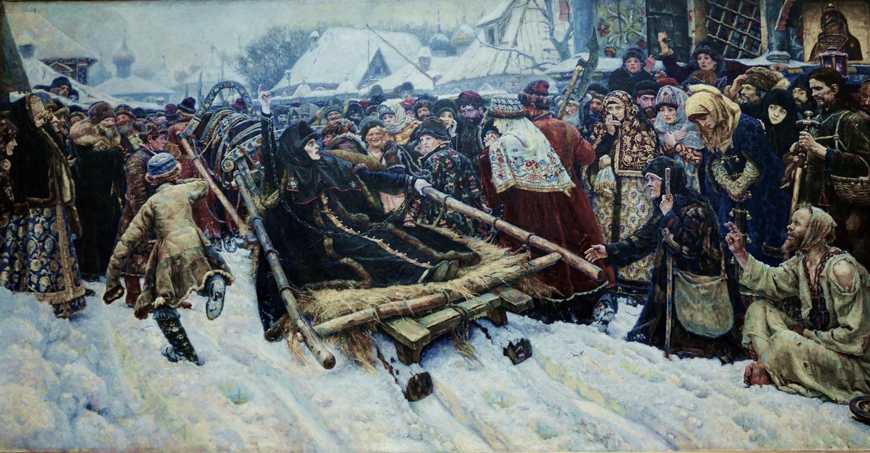 Boyarynya Morozova alkotó: Vasilij Ivanovic Surikov