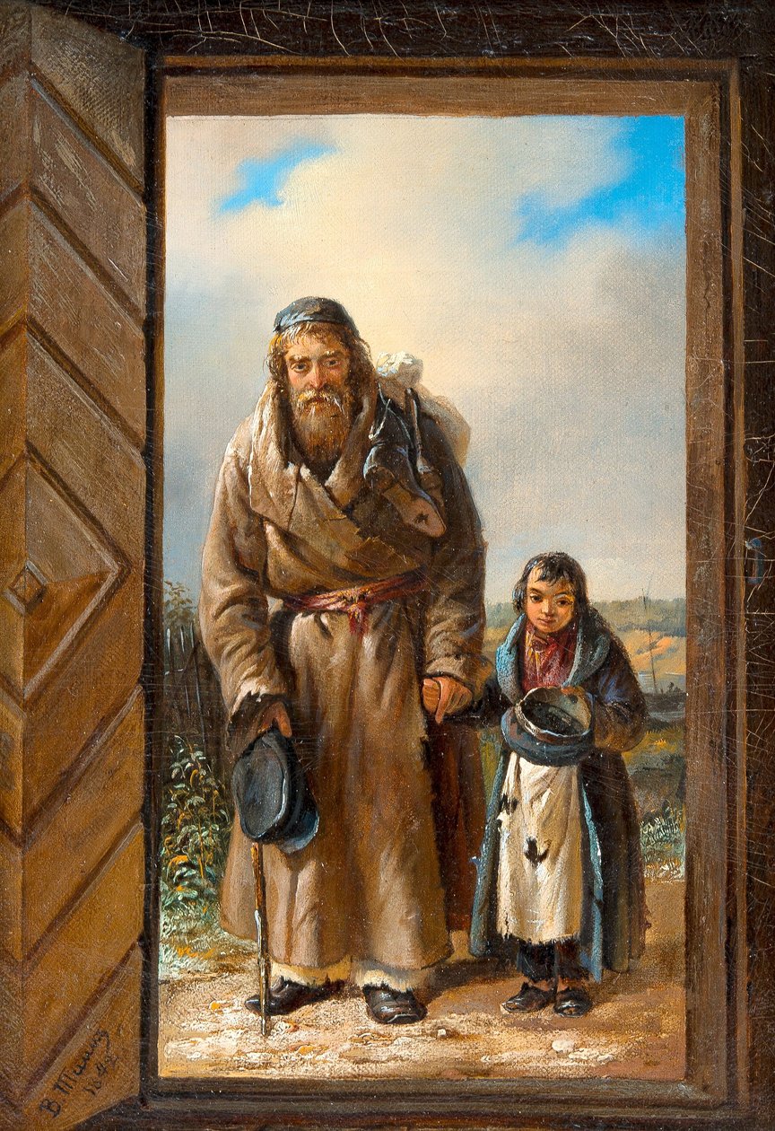 Koldusok alkotó: Georg Wilhelm Timm