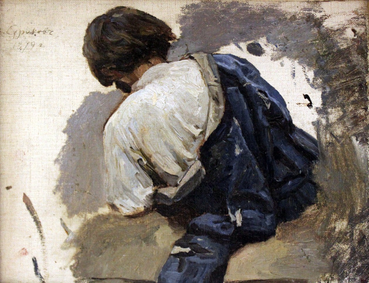 Streltsy a kék kaftánban alkotó: Vasily Surikov