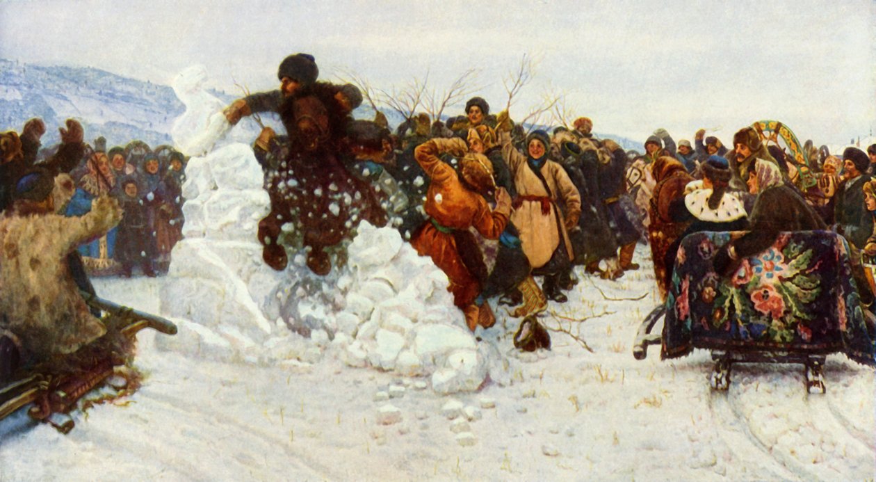 A kis hóváros bevétele, 1891, 1965. alkotó: Vasily Surikov