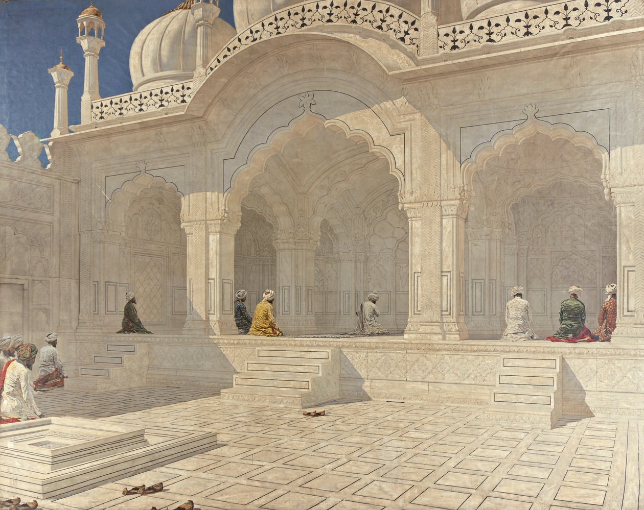Pearl mecset, Delhi alkotó: Vasily Vereshchagin