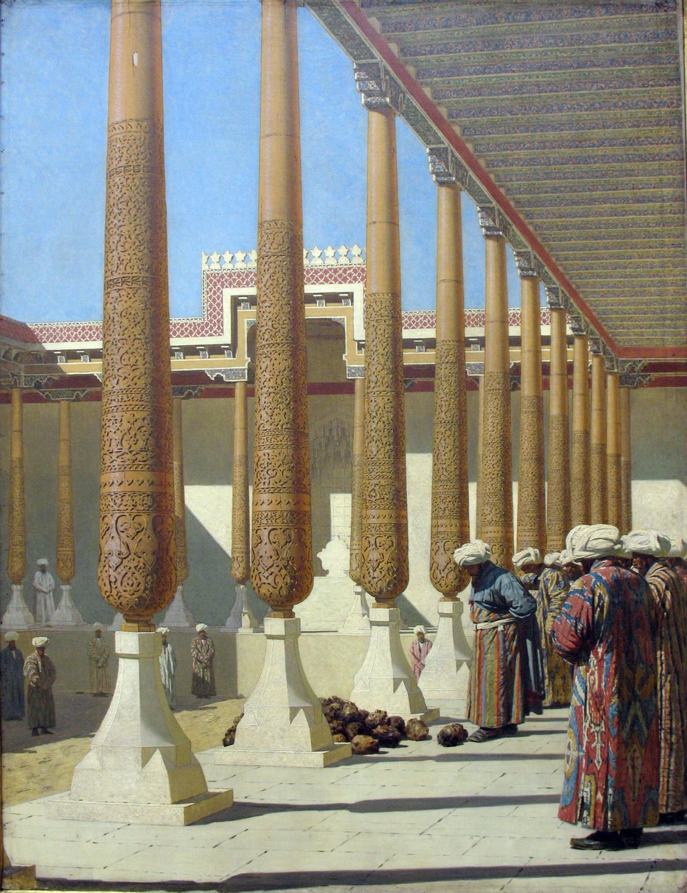 A trófeák átadása alkotó: Vasily Vereshchagin