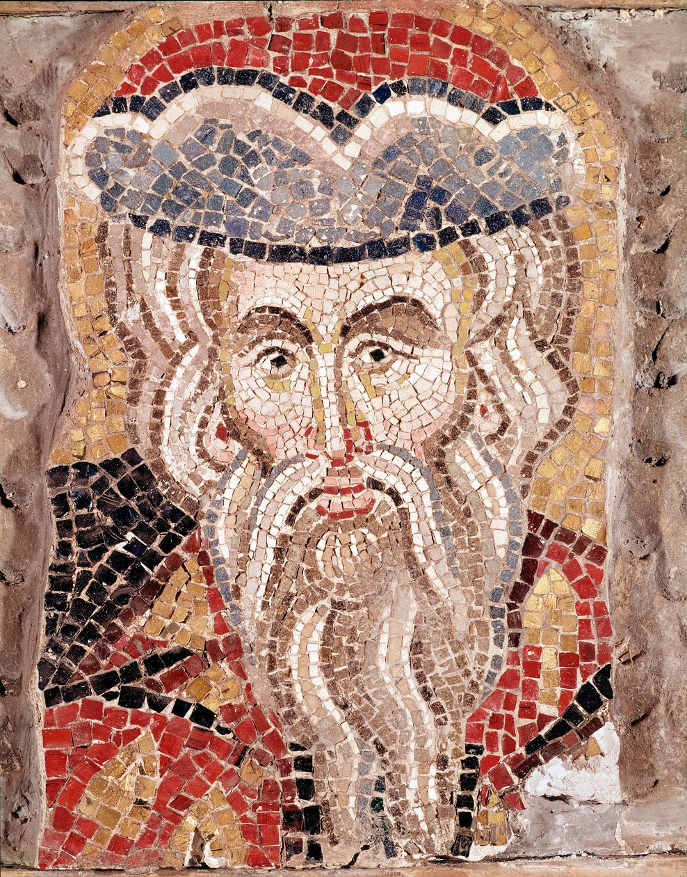 Próféta feje (mozaik alkotó: Veneto Byzantine School