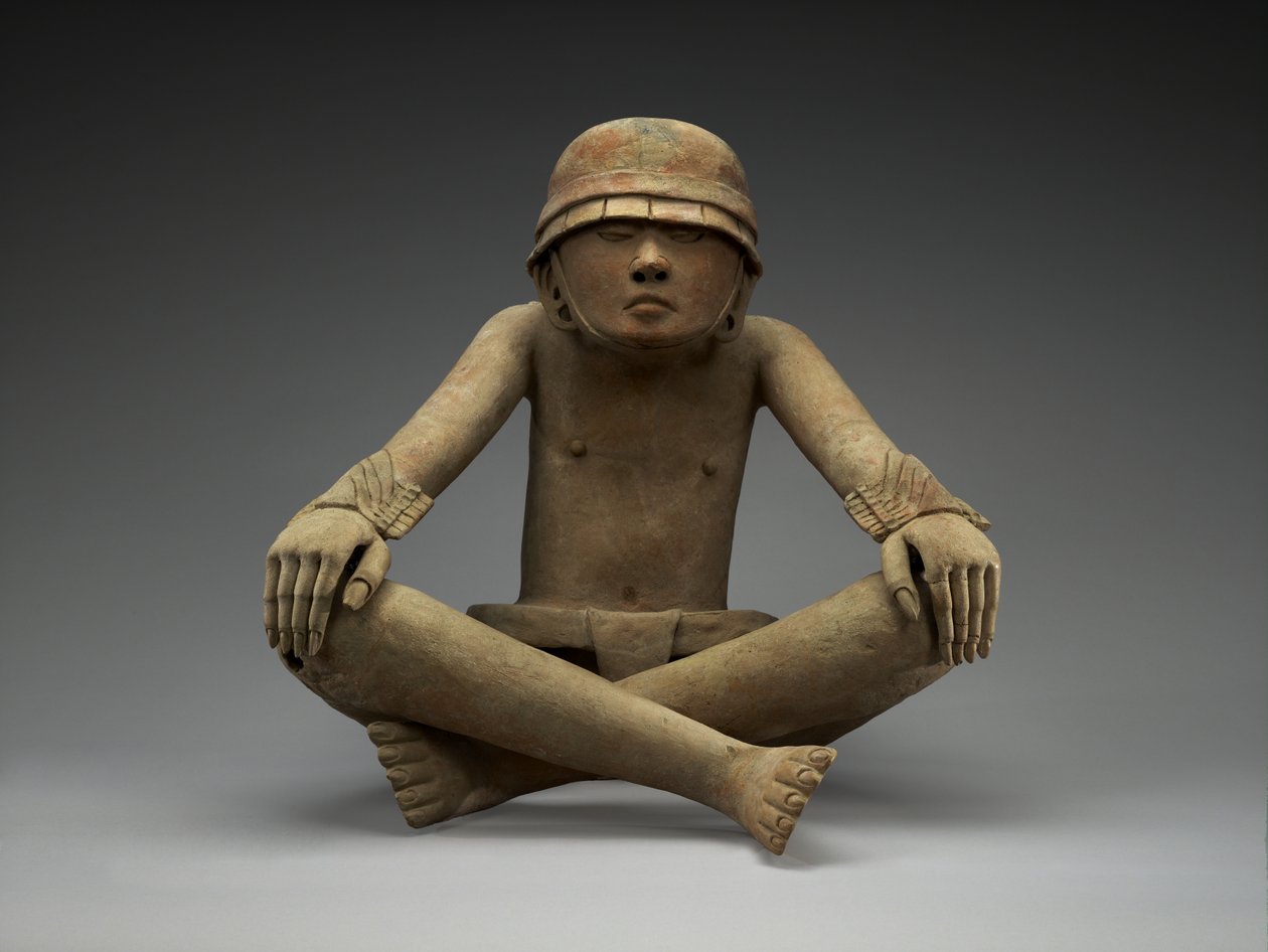 Labdajátékos, 600-900 AD (kerámia) alkotó: Veracruz Veracruz