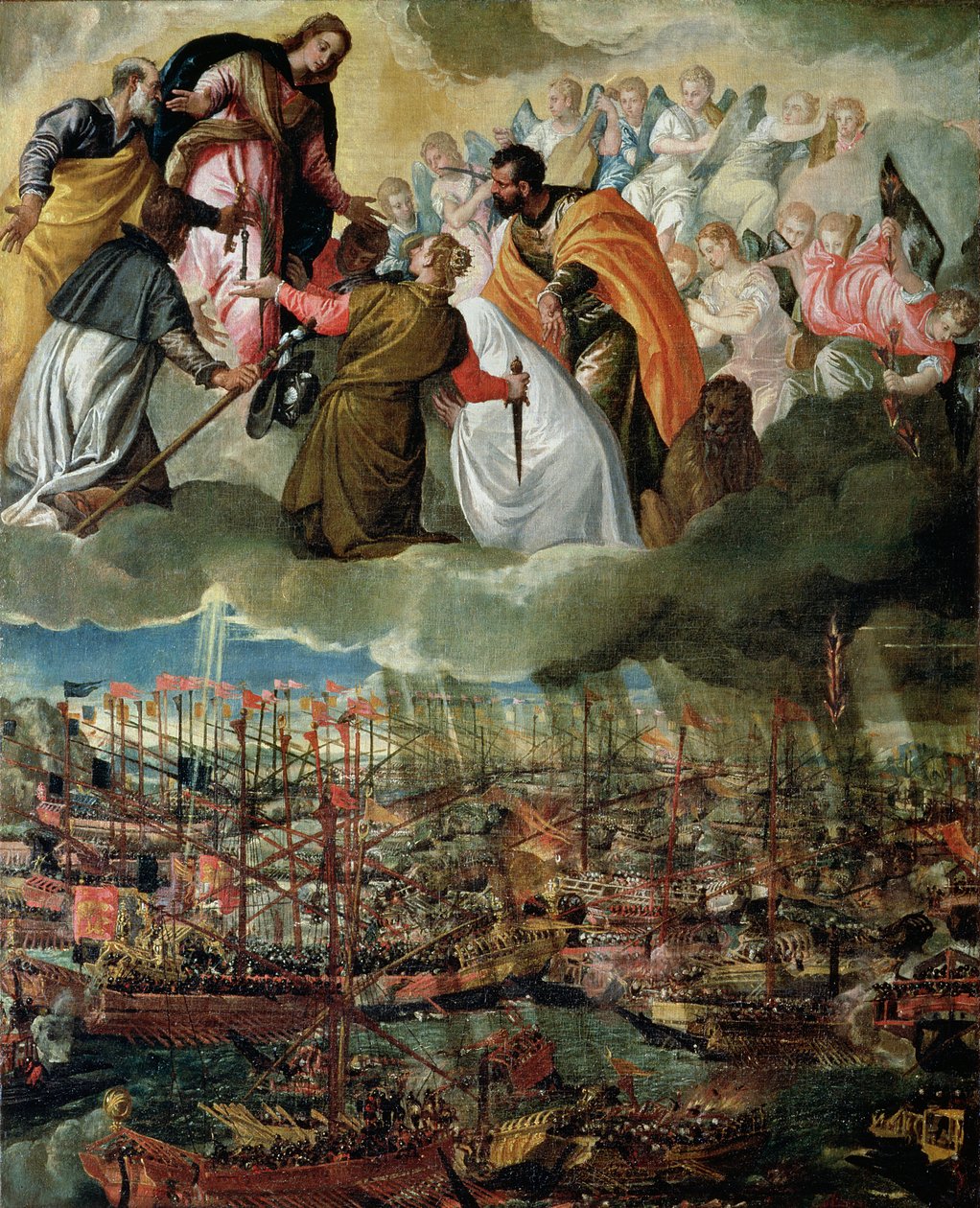 A lepantói csata allegóriája, 1571. október 7 alkotó: Paolo Veronese