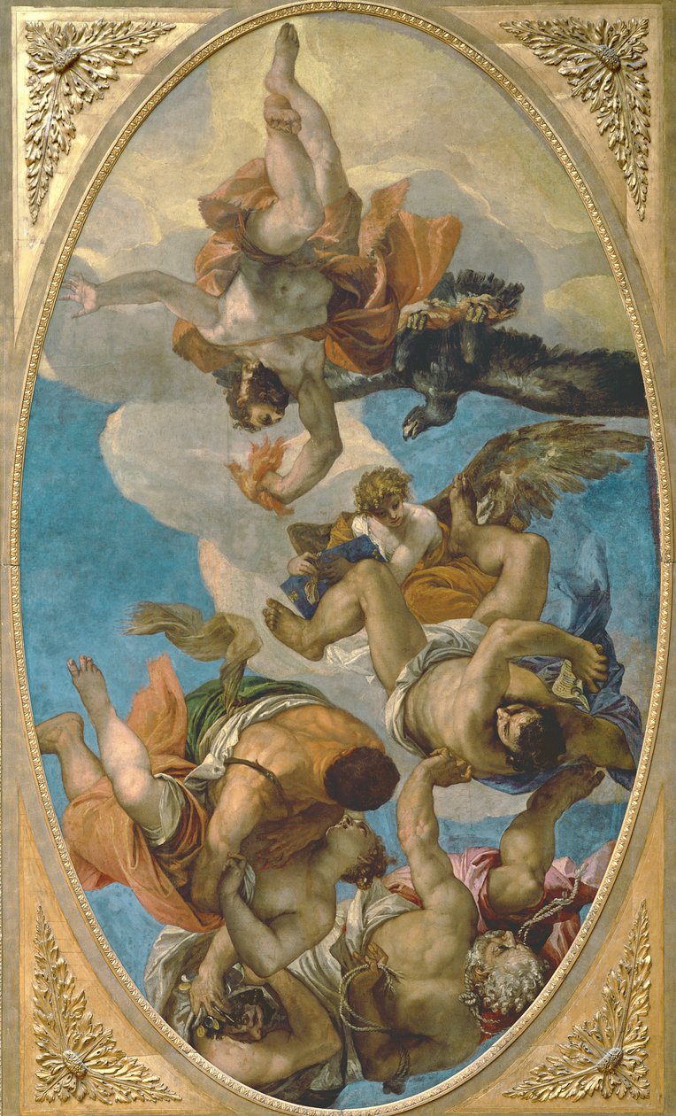 A Jupiter lesújt a satukra alkotó: Paolo Veronese