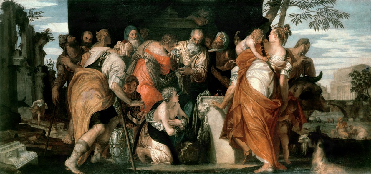 Dávid kenete, 1555 körül alkotó: Paolo Veronese