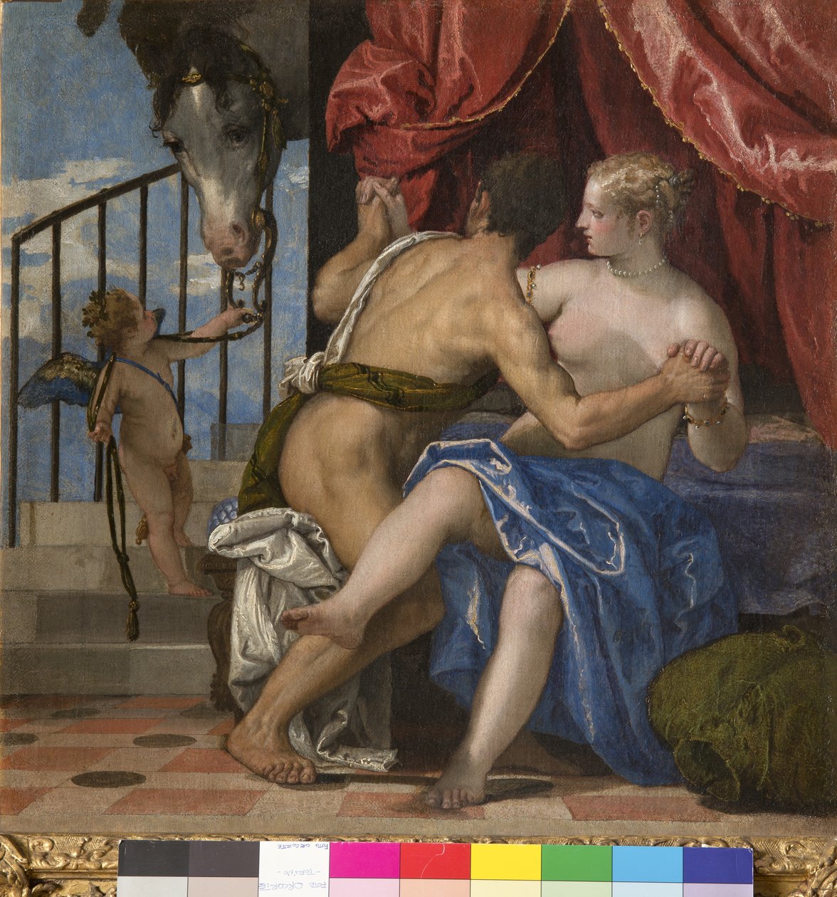 Vénusz és Mars, 1575-80 körül alkotó: Veronese