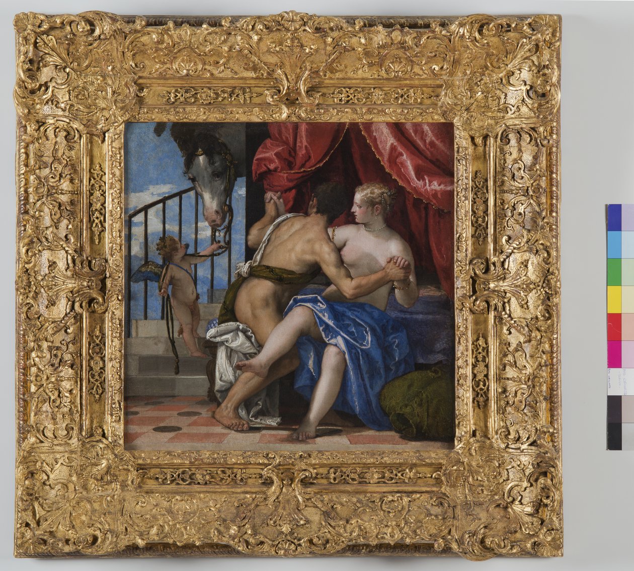 Vénusz és Mars, 1575-80 körül alkotó: Veronese