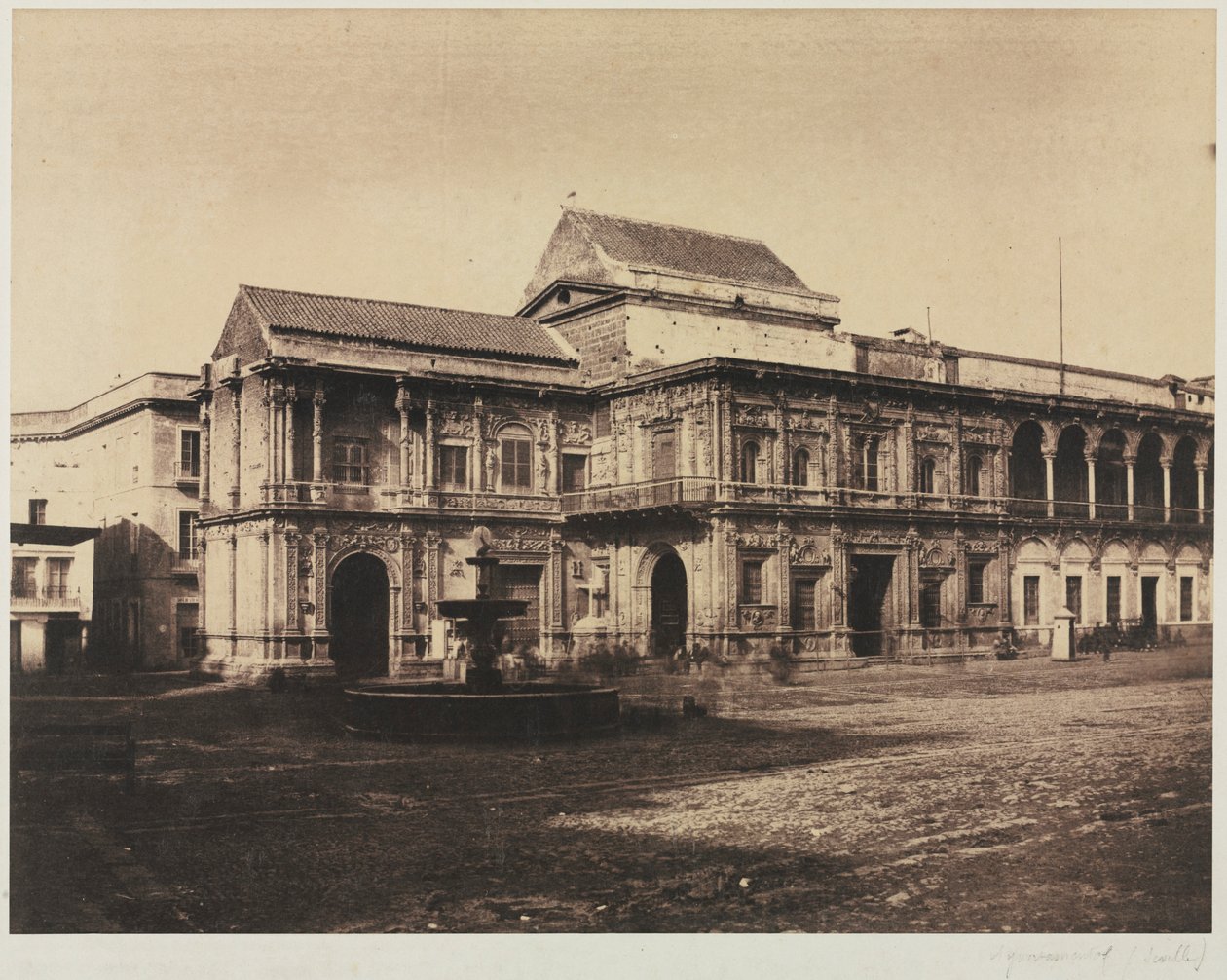 Városháza, Sevilla, 1853. alkotó: Vicomte Joseph Vigier