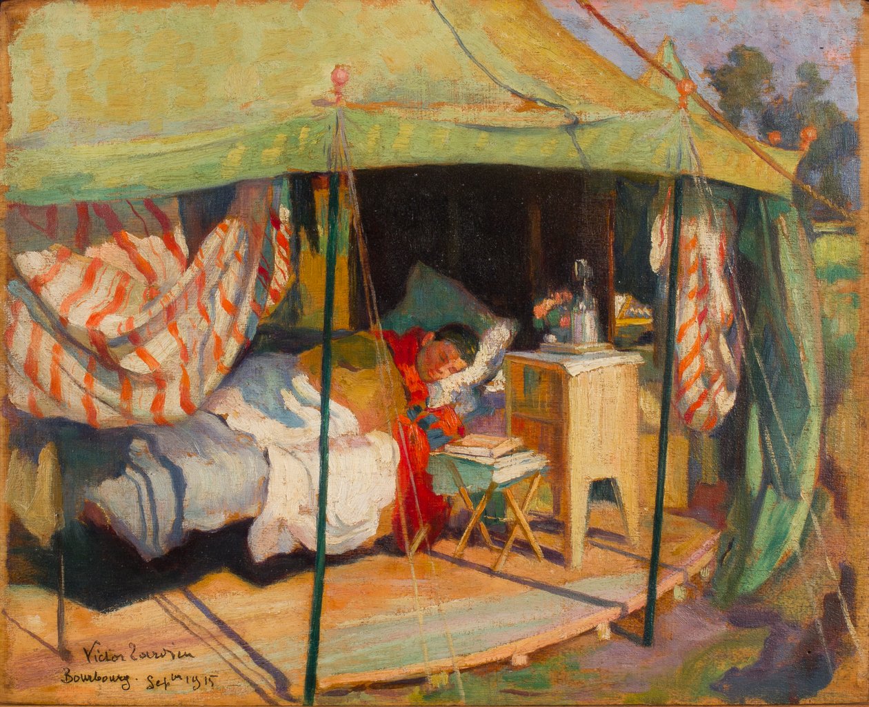 Bourbourg 1915 alkotó: Victor Francois Tardieu