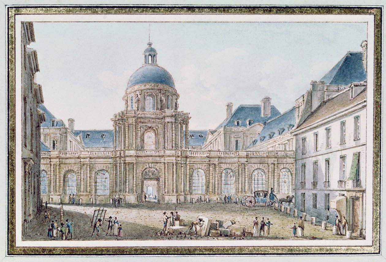 Kilátás a Palais du Senat Conservateur (Le Luxembourg) Párizsra alkotó: Victor Jean Nicolle