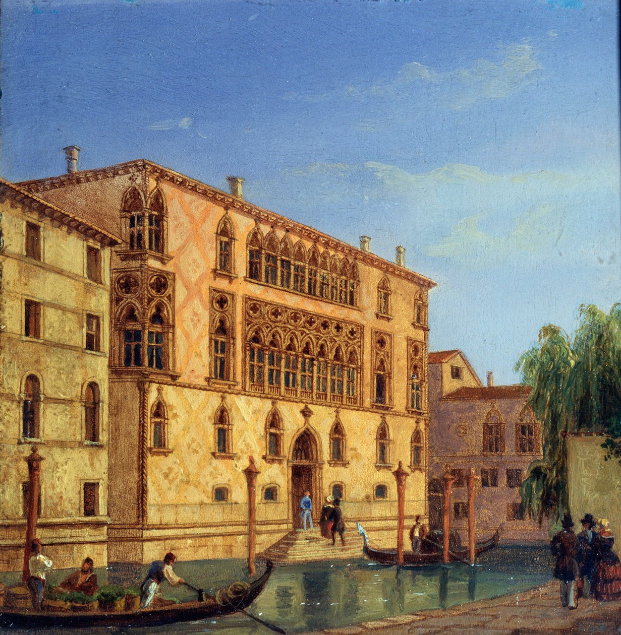 Palazzo Giovanelli, 19. század alkotó: Victor Adam