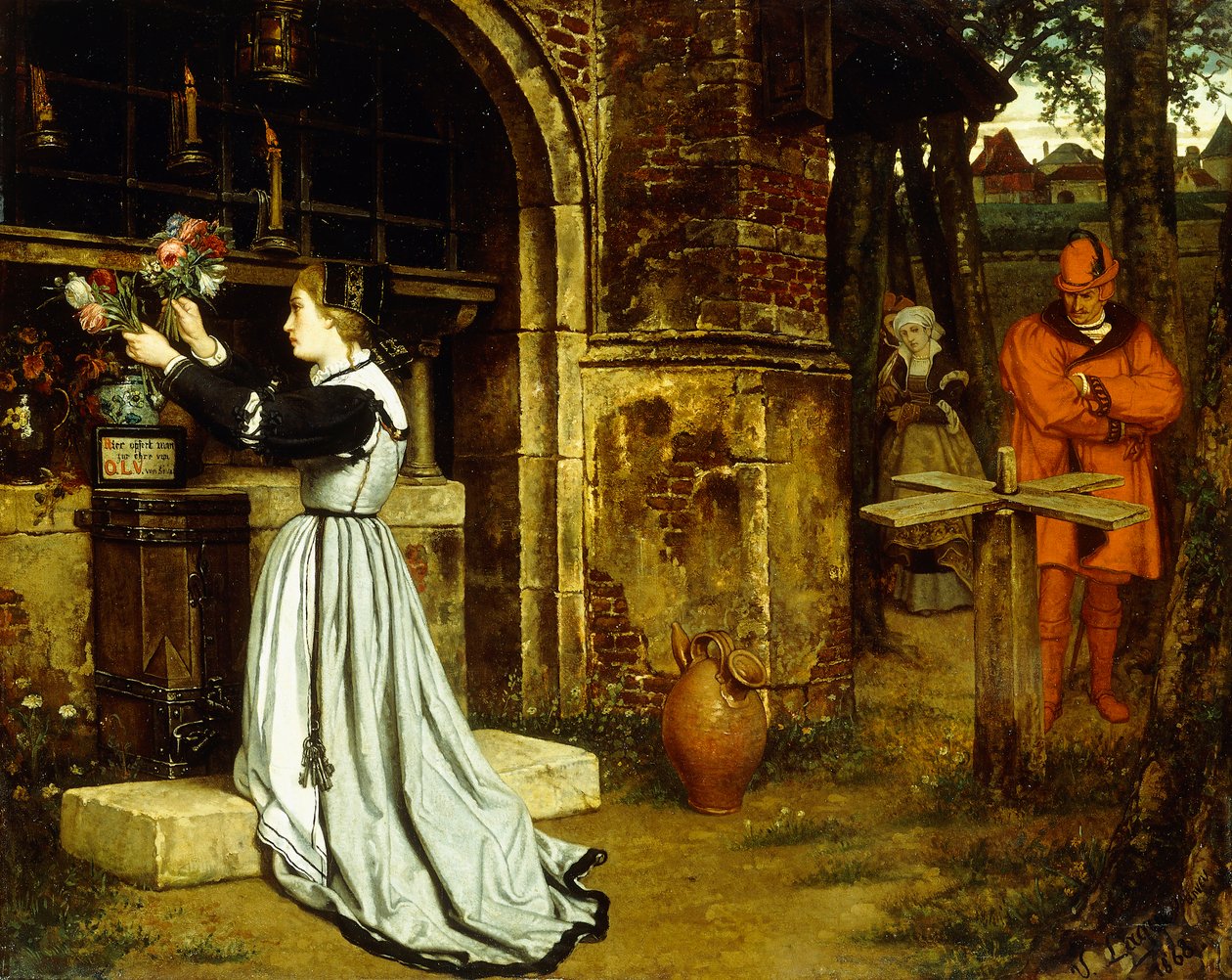 Faust és Marguerite, 1868 alkotó: Victor Lagye